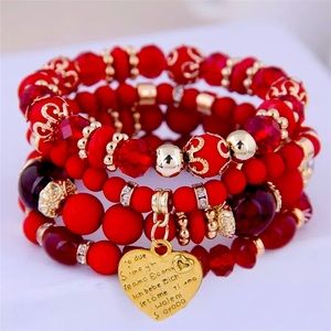 Beautiful beads bracelets set🌹